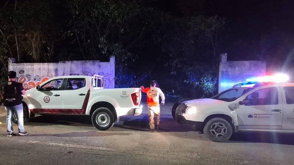 Rescue efforts for Edmond Bradley Solomon III in Cozumel, Mexico.