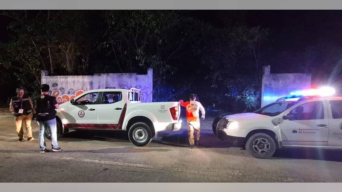 Rescue efforts for Edmond Bradley Solomon III in Cozumel, Mexico.