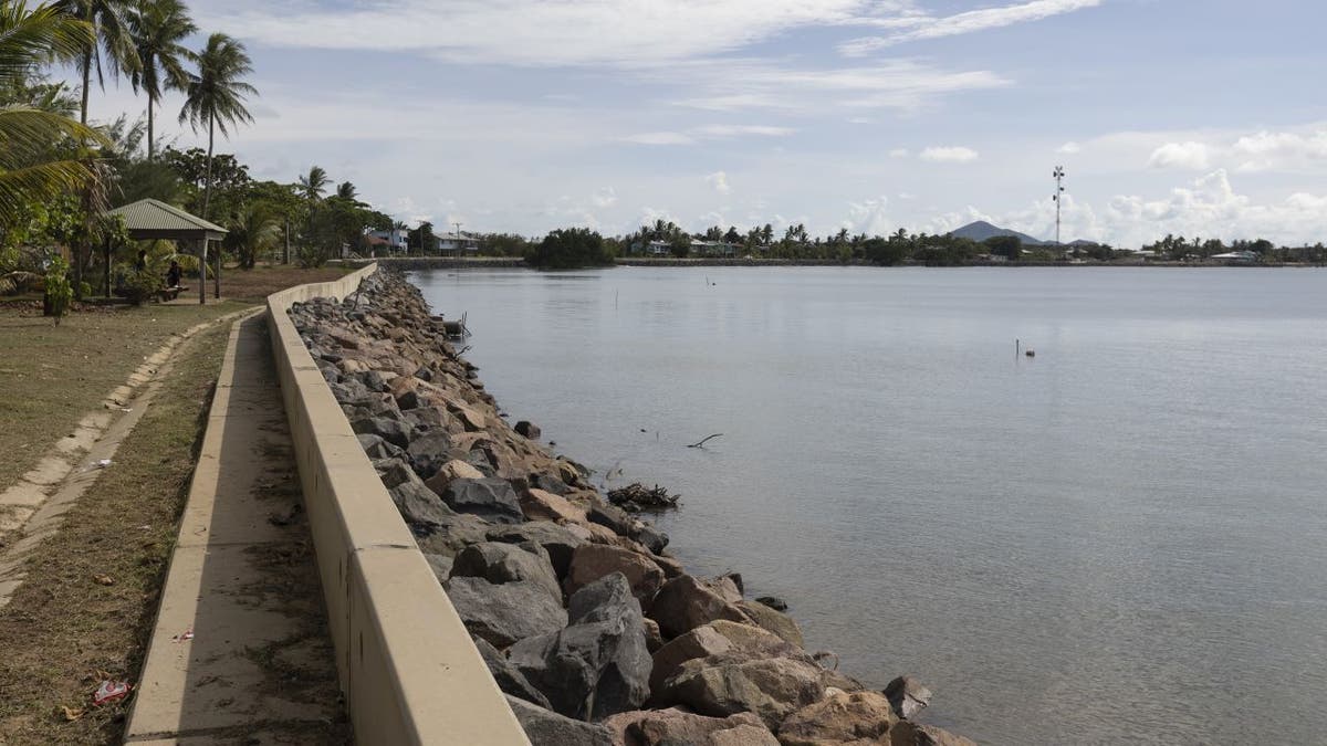 Shoreline view of Saibai Island