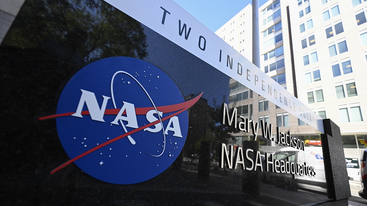 NASA office signage