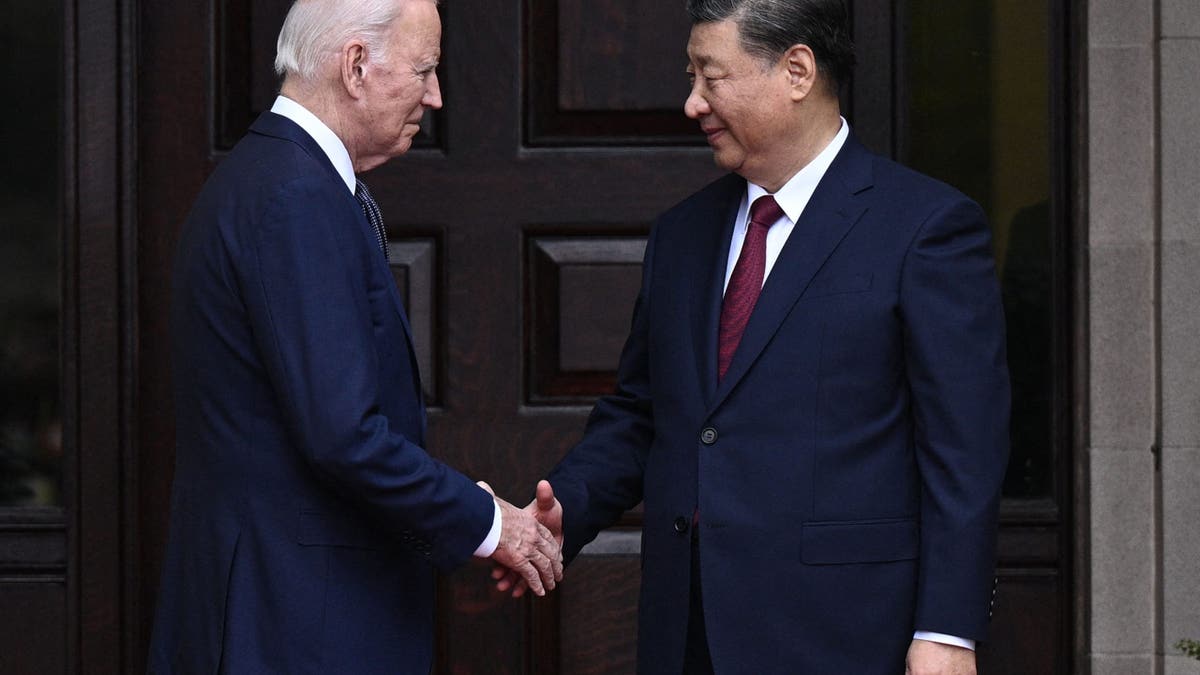 Biden and Xi in California