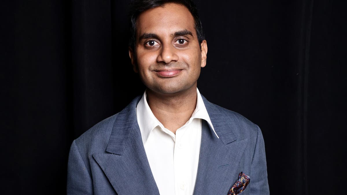 aziz ansari at cinemacon