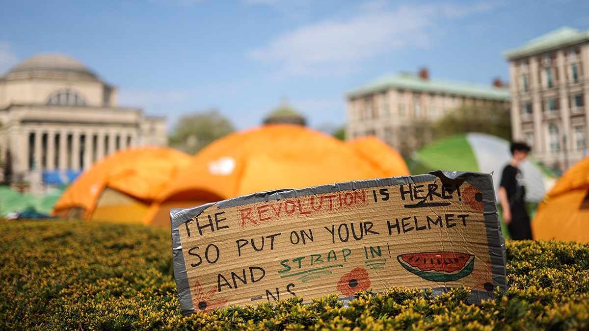 Columbia University protestation encampment