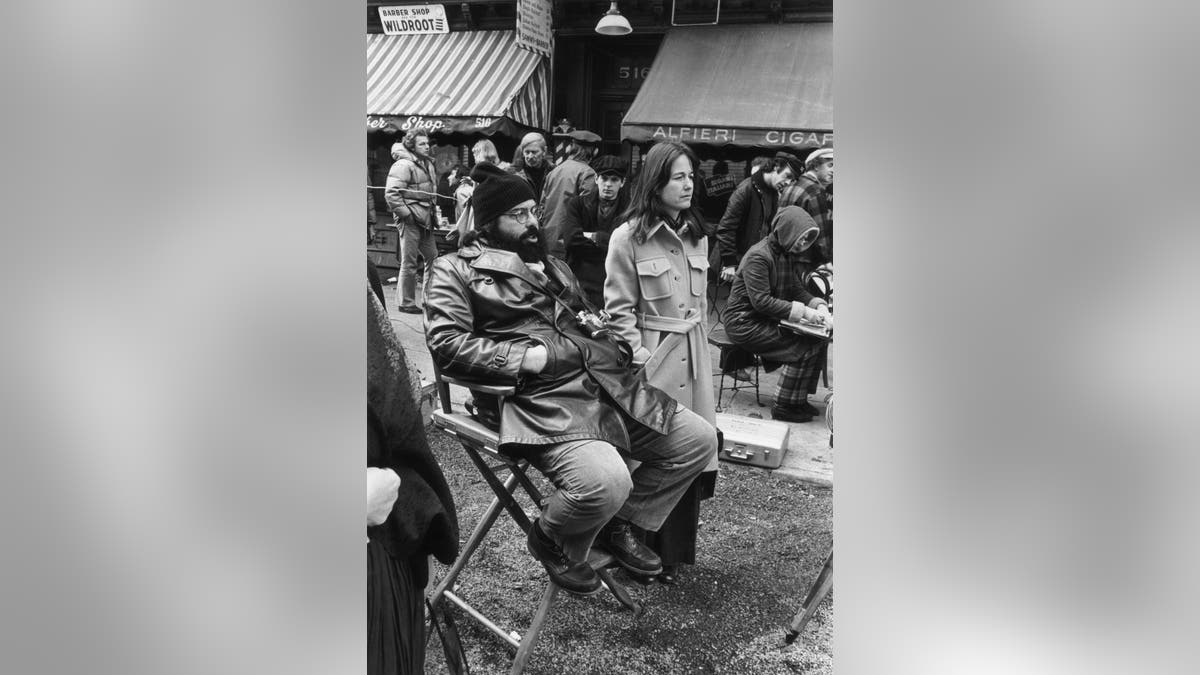 francis ford coppola and wife eleanor in 1974