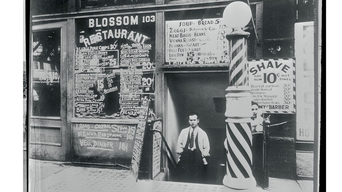 Old NYC barber shop