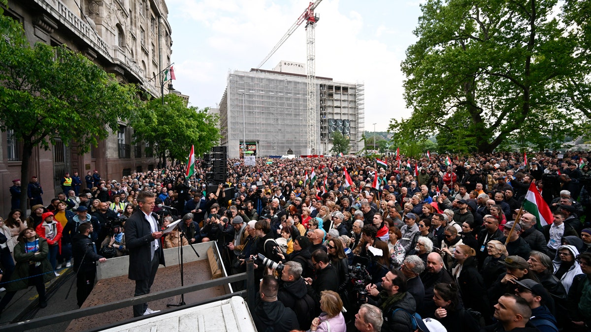 Hungary-Protest