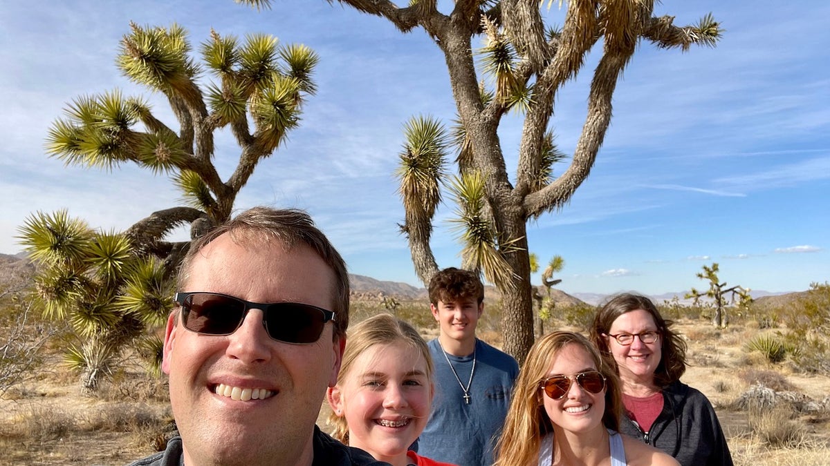 Mark Kelm with family