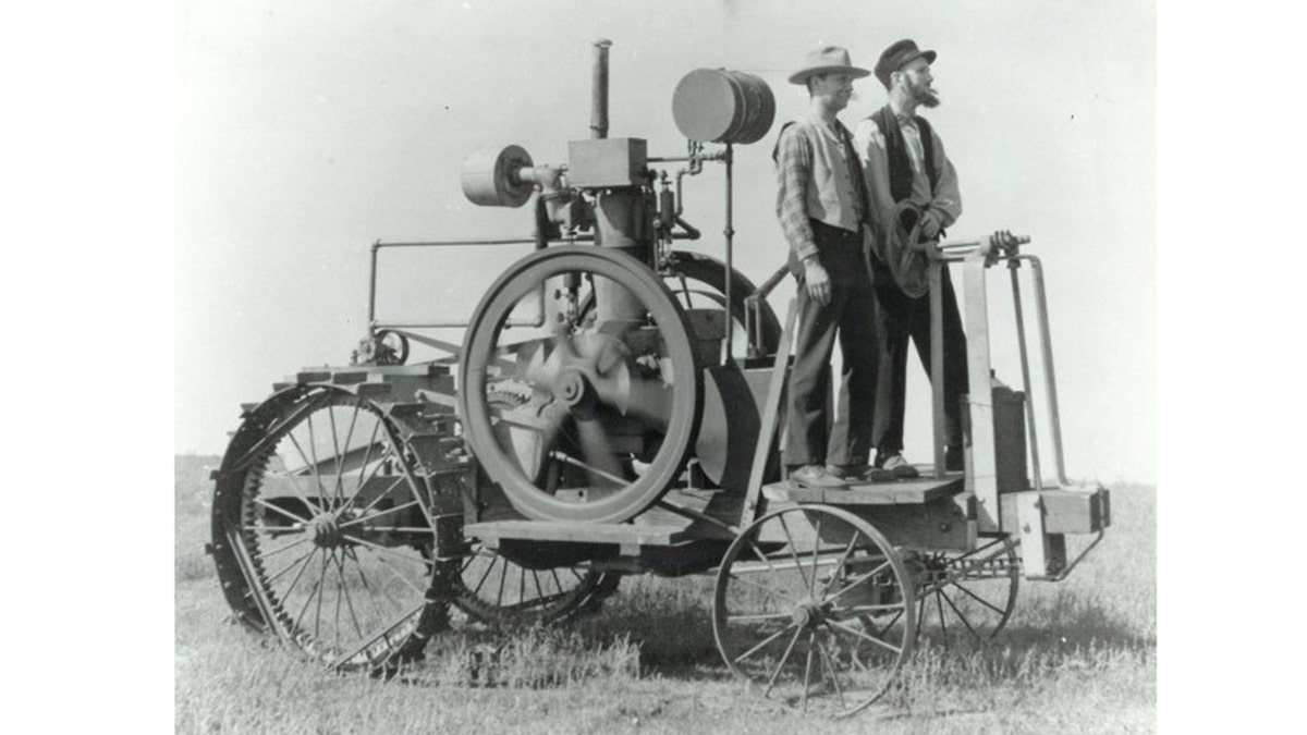 John Froelich's tractor