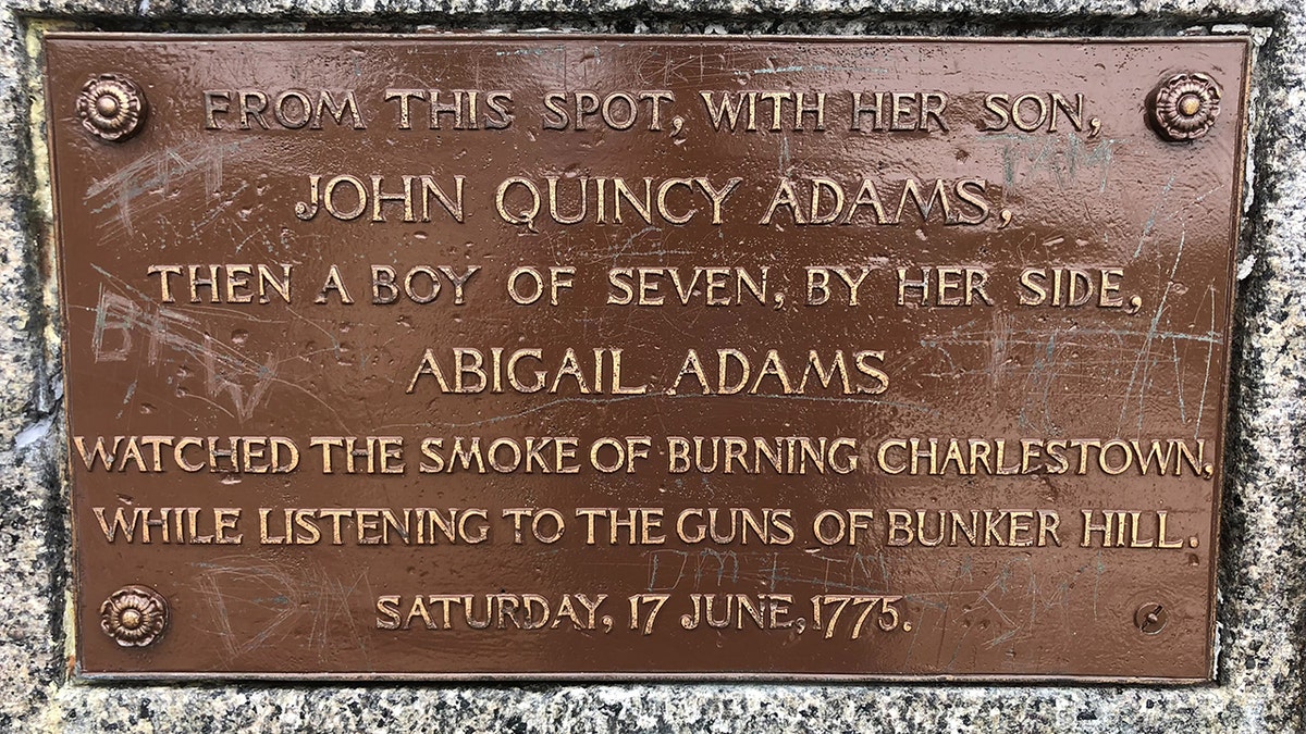 Abigail Adams cairn