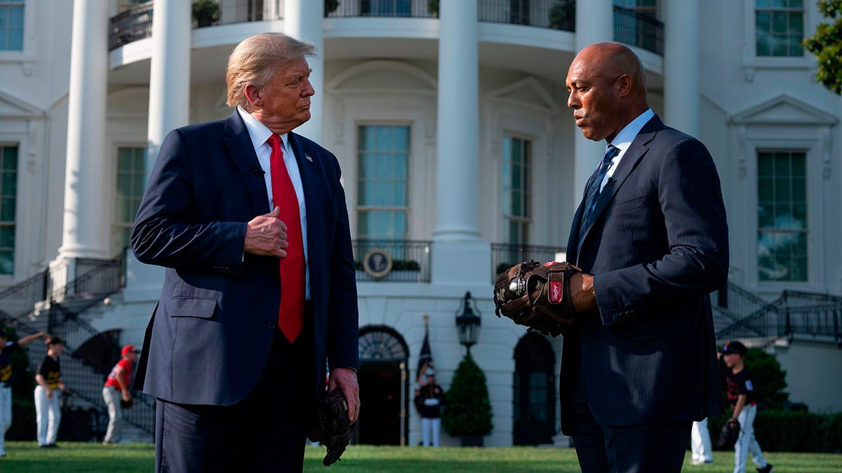 Mariano Rivera and Donald Trump