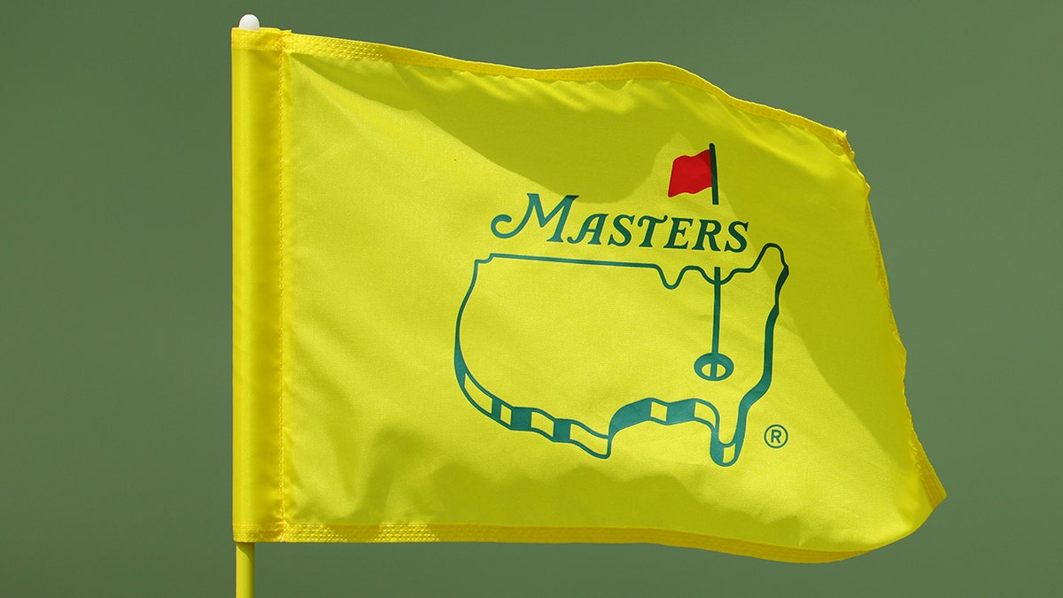 Masters hole flag