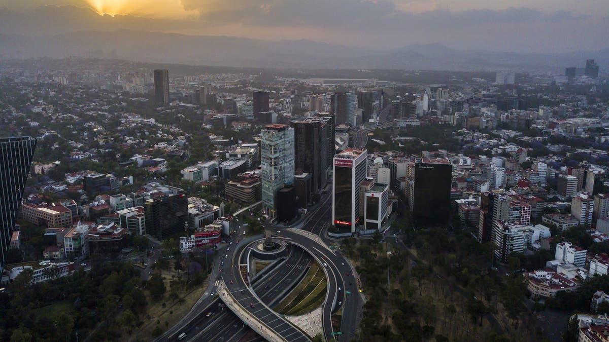 Ciudad de México, México, vista aérea