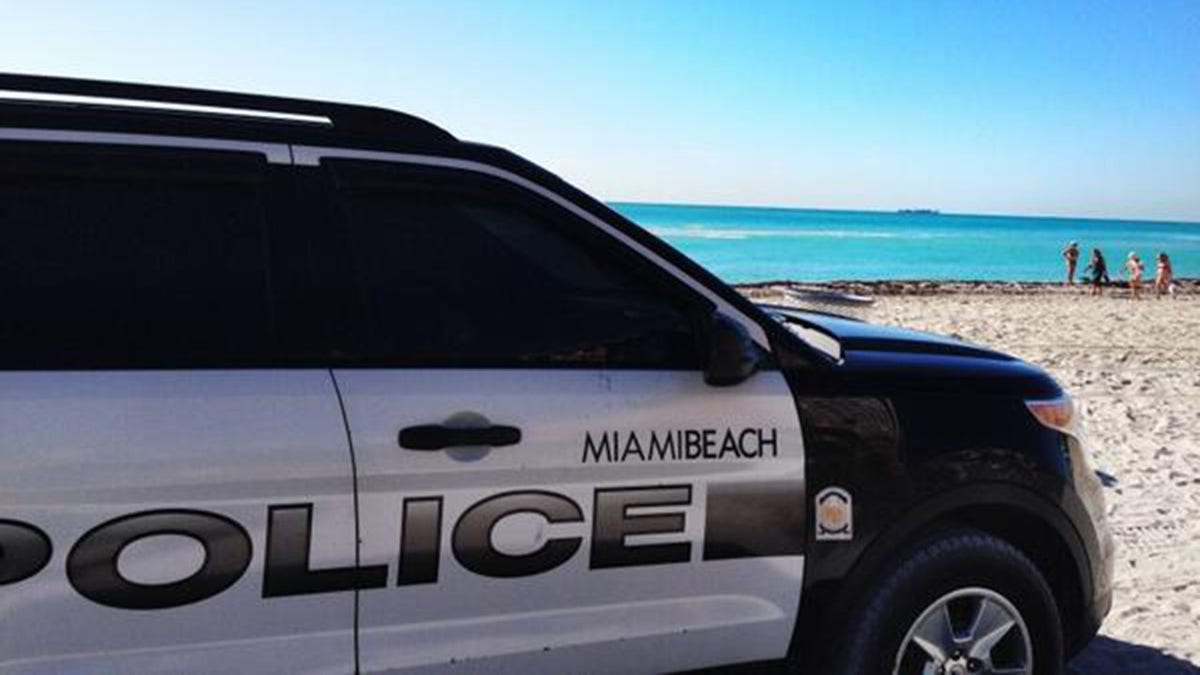 Miami Beach Police Department vehicle