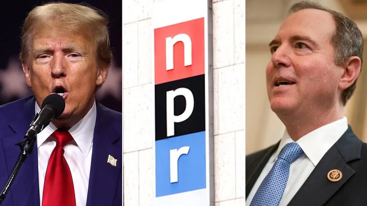 Trump, NPR, Adam Schiff