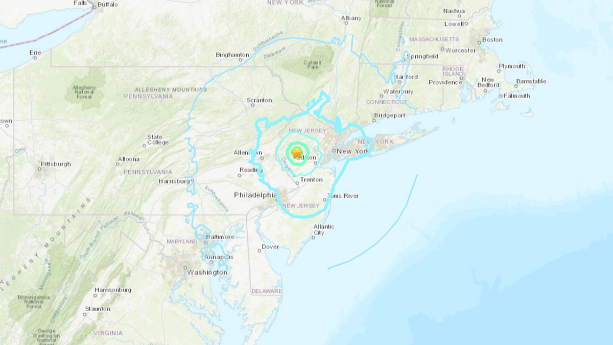 4.8 magnitude earthquake strikes New Jersey, shaking buildings in ...