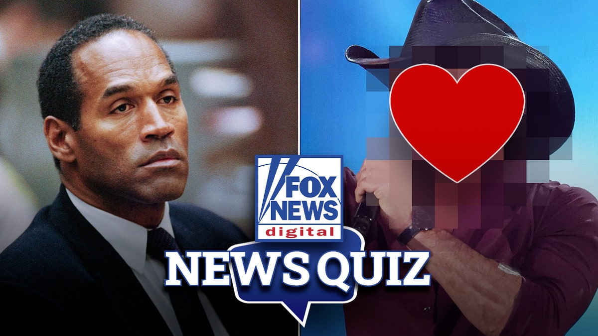 OJ Simpson and country star in News Quiz