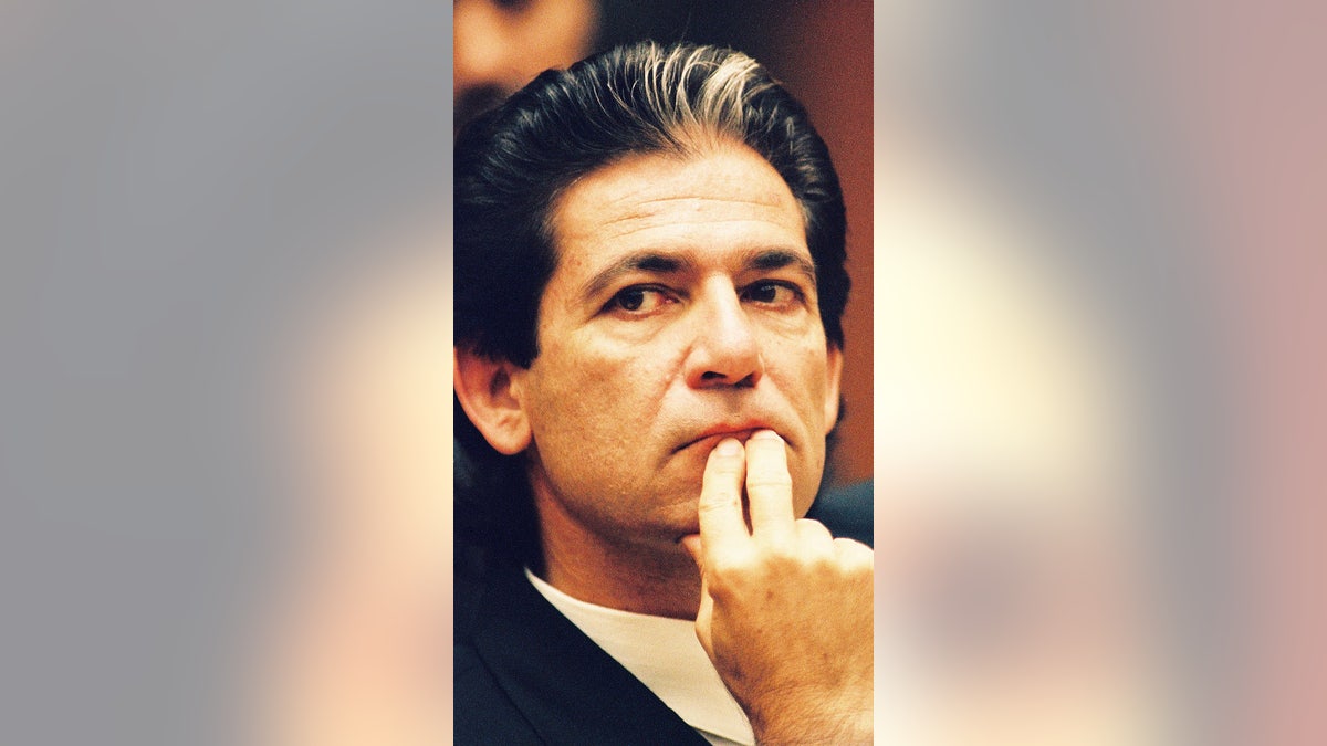 Robert Kardashian, a close friend of O.J. Simpson, is shown during a preliminary hearing following the murders of Simpson's ex-wife Nicole Brown Simpson and her friend Ronald Goldman