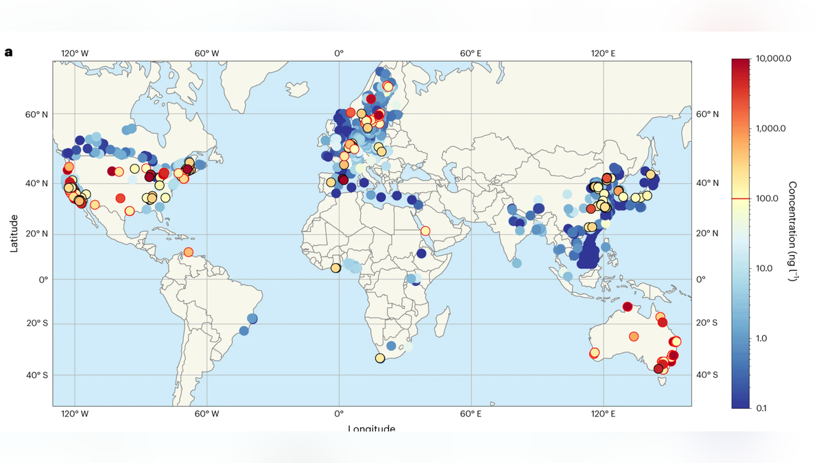 PFAS map