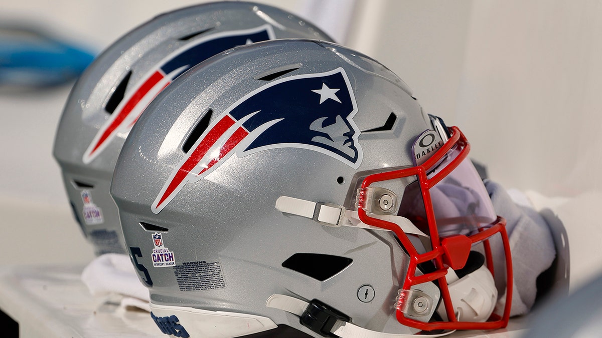 Patriots helmet