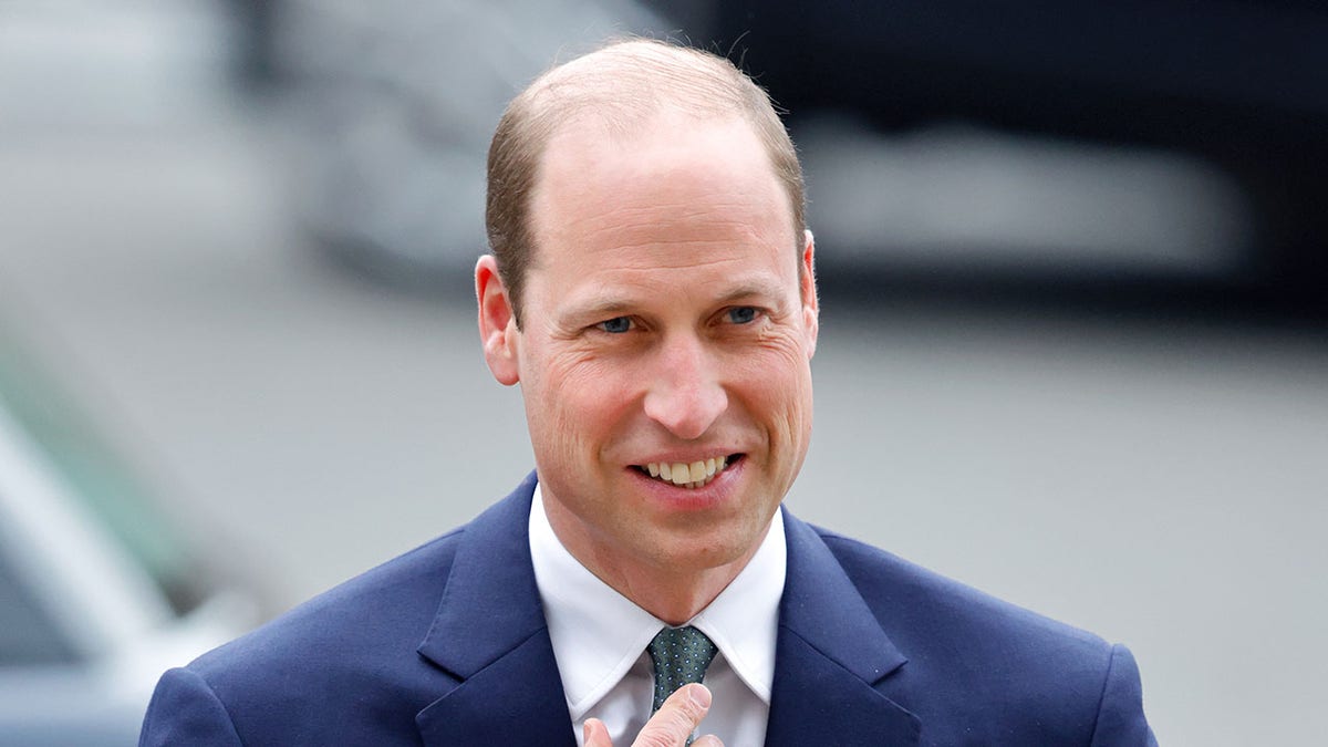 Close up of Prince William