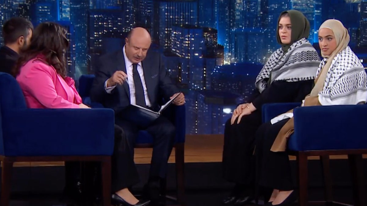 Dr. Phil pro-Palestinian activists