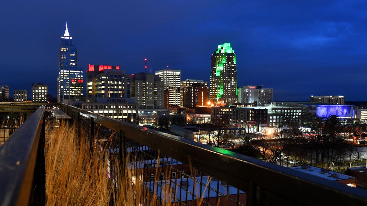 Raleigh's downtown skyline