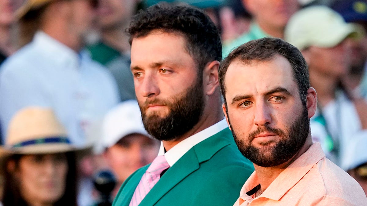 Jon Rahm and Scottie Scheffler