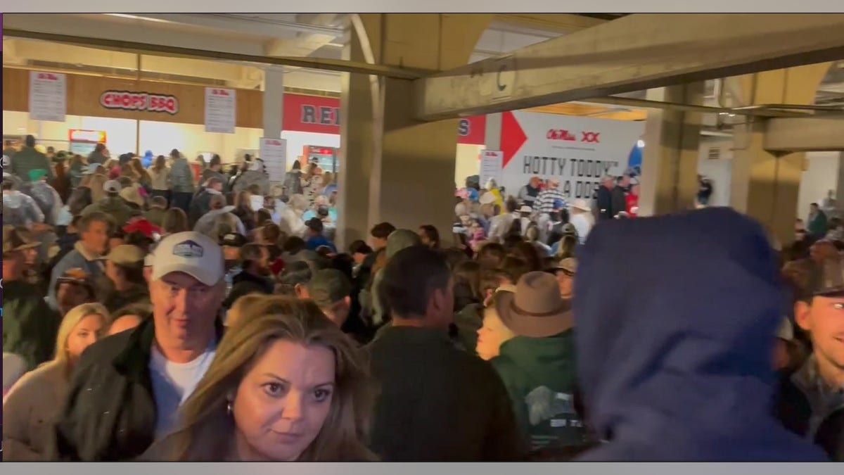 fans inside the stadium at morgan wallen concert