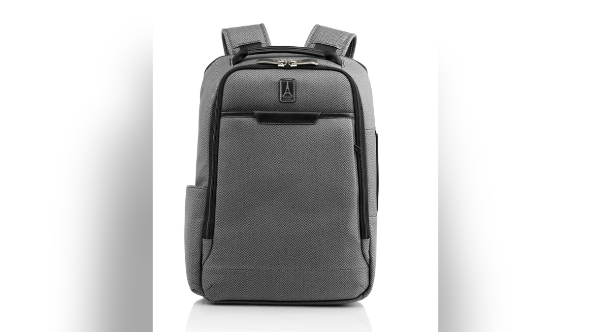 A travel backpack is designed for easy travel. 