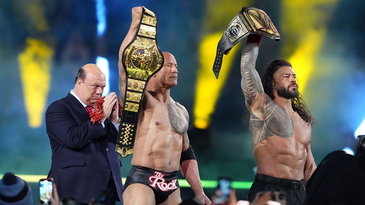 Roman Reigns and The Rock win
