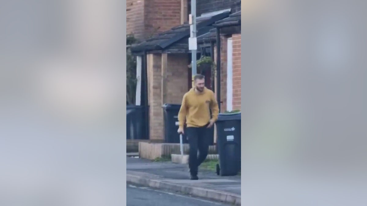 UK sword attack suspect seen in London
