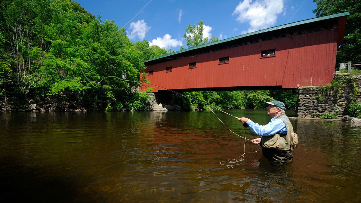 fly fishing in Vermont