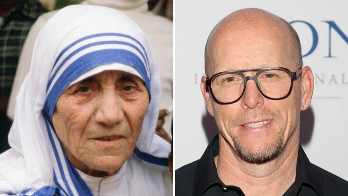 Mother Theresa and James Wahlberg