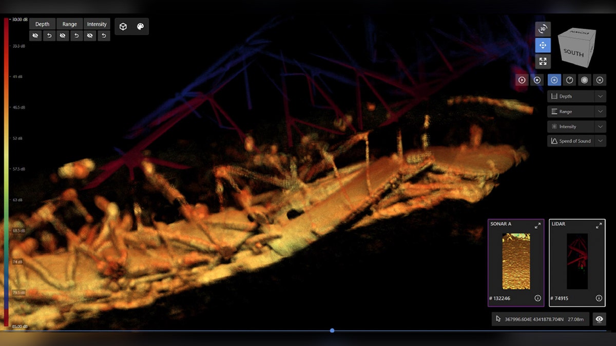 3D imagery of Francis Scott Key Bridge