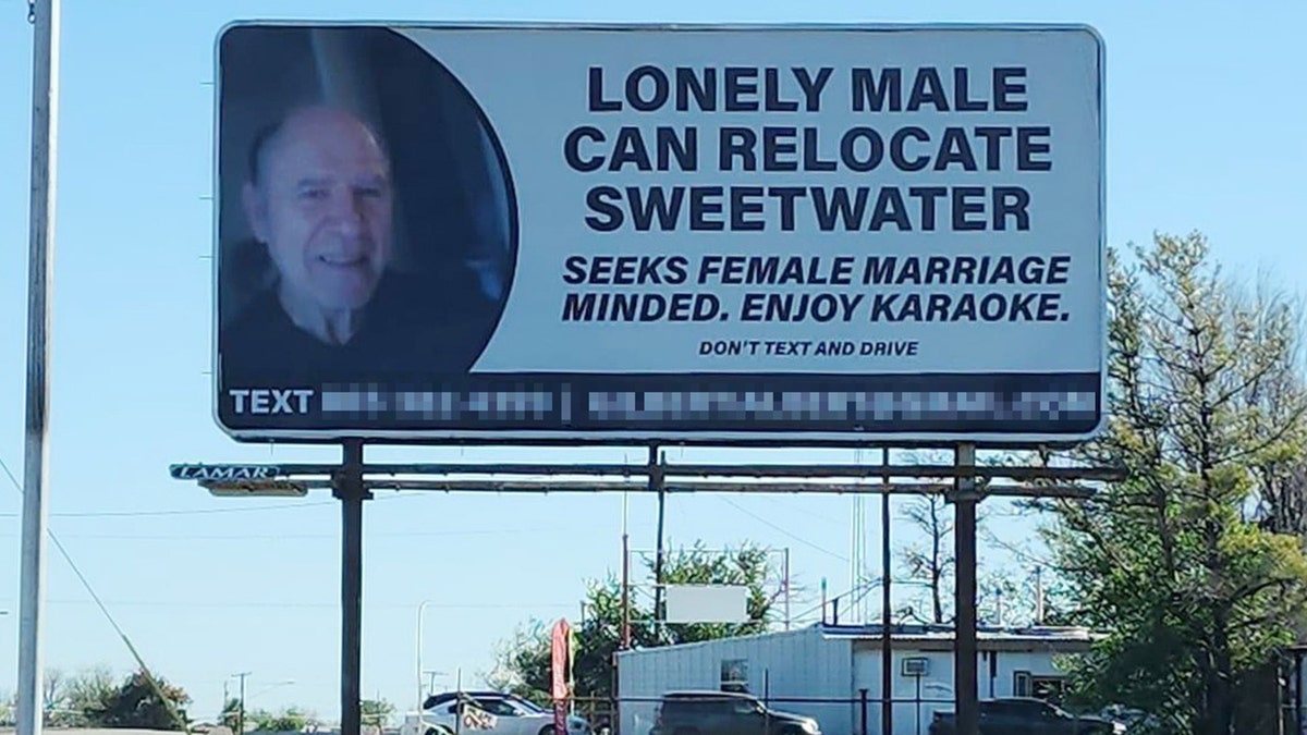 Looking for love billboard