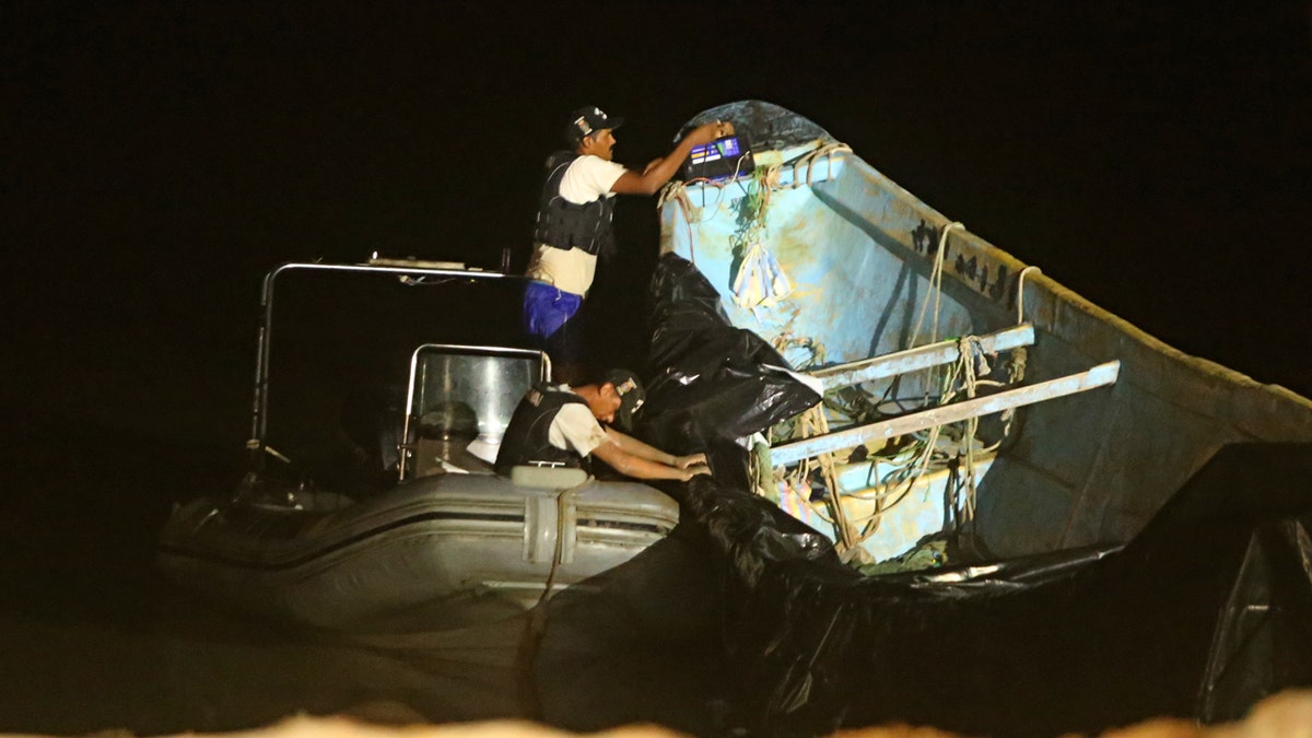 Migrant vessel recovered successful Brazil