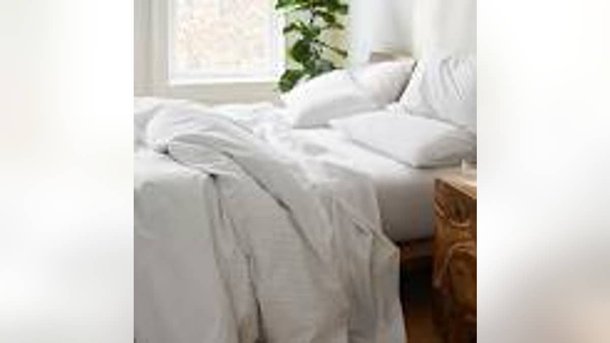 Linen sheets are cooler than cotton.
