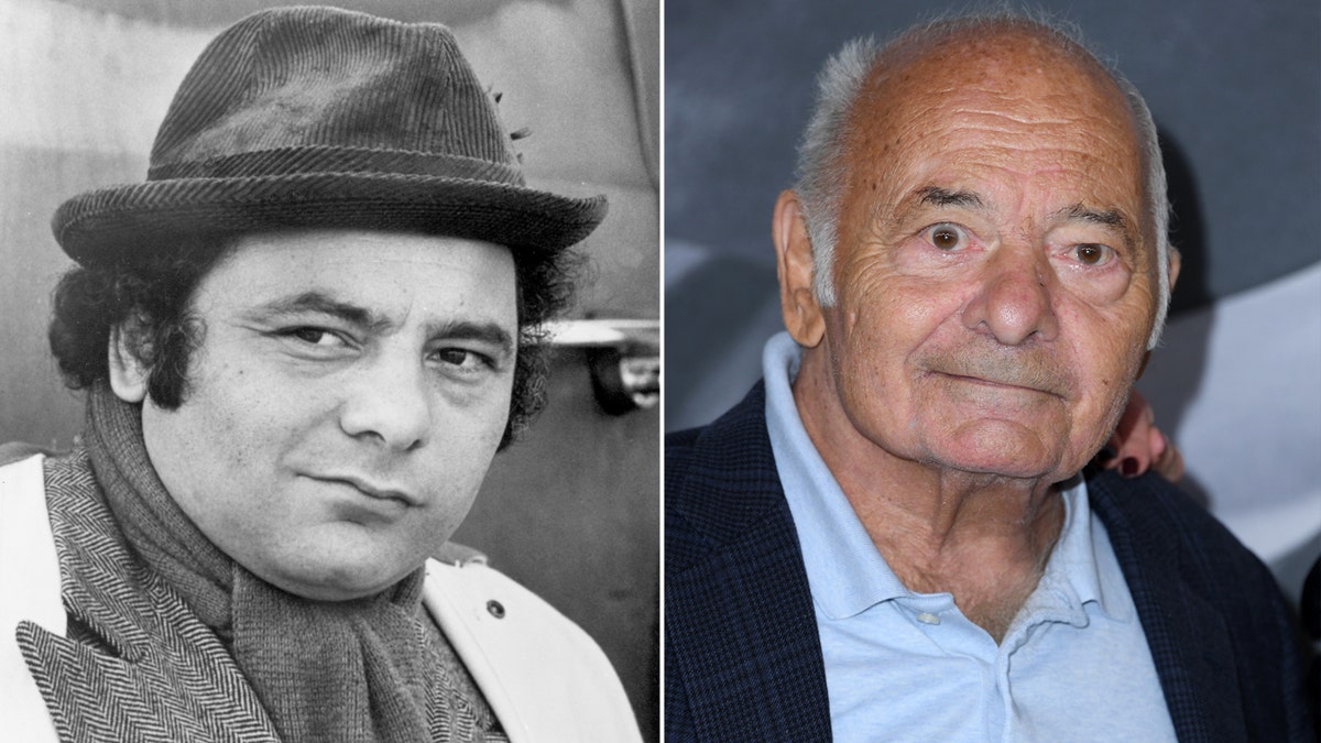 Burt Young then and now split