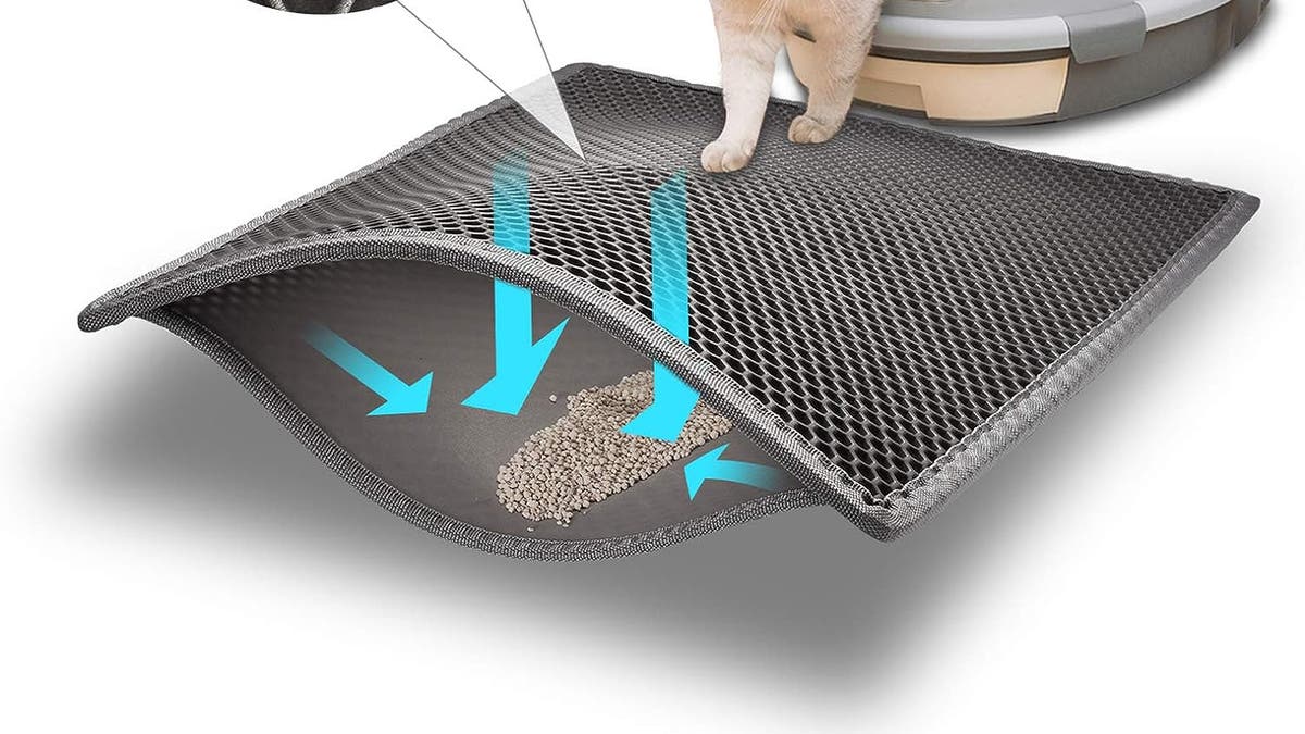 Get this cat litter mat on sale.
