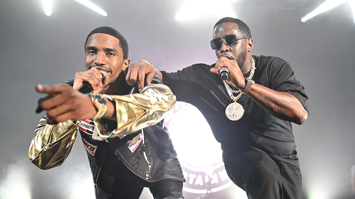 A photo of Christian and Sean Combs