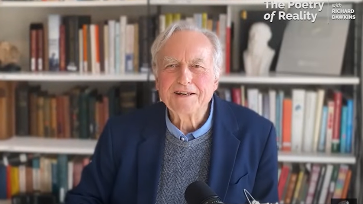 Richard Dawkins speaks on his podcast