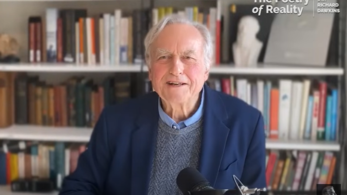Richard Dawkins speaks on his podcast
