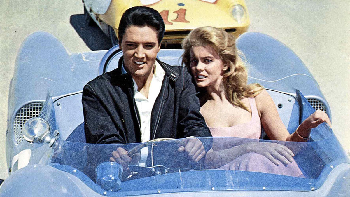 Elvis Presley and Ann Margaret in Viva Las Vegas.