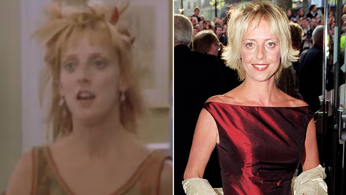 Emma Chambers then and now split