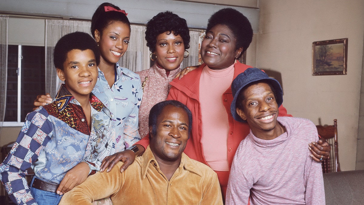 The cast of "Good Times" in a promotional photo for the show