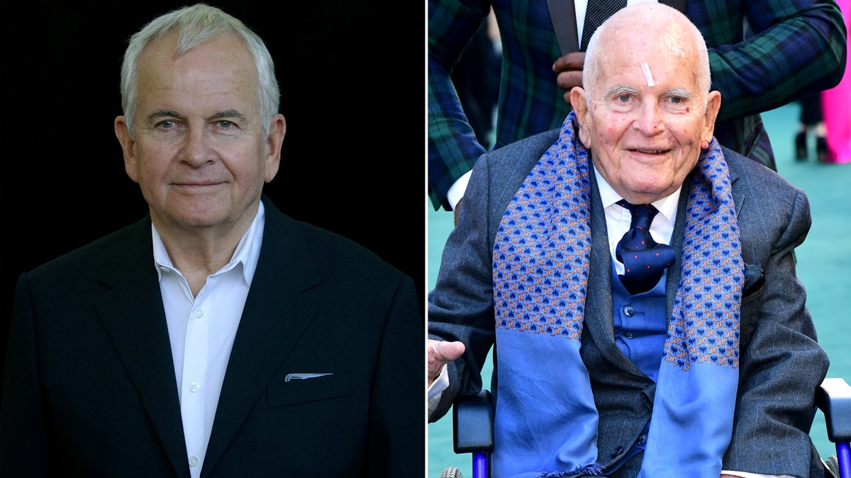 Ian Holm then and now split