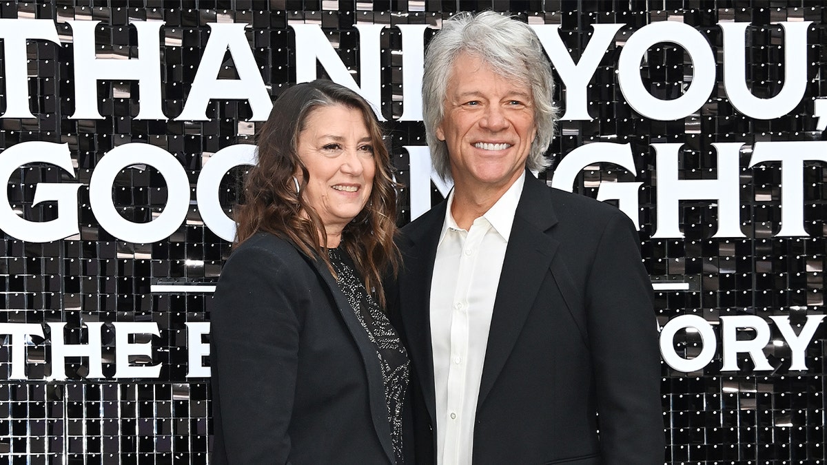 Jon Bon Jovi and Dorothea Hurley astatine nan documentary premiere