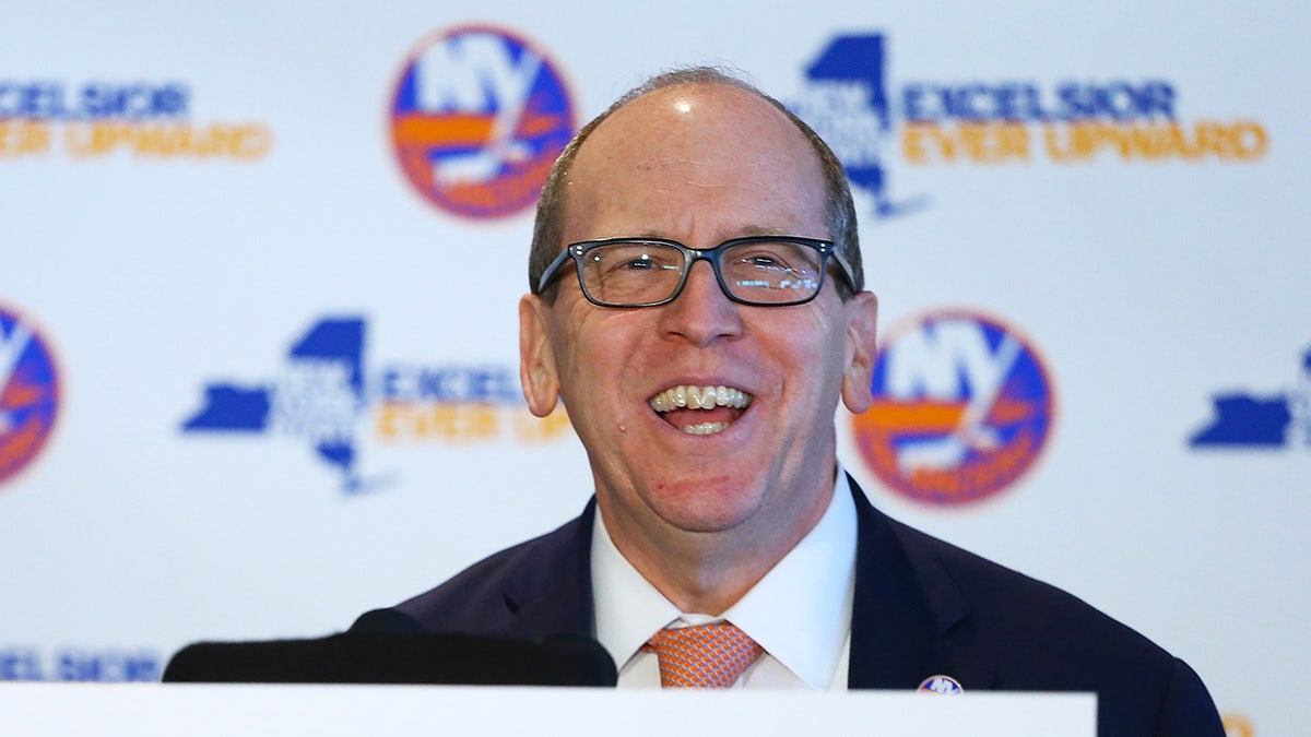 Jon Ledecky at Isles press conference