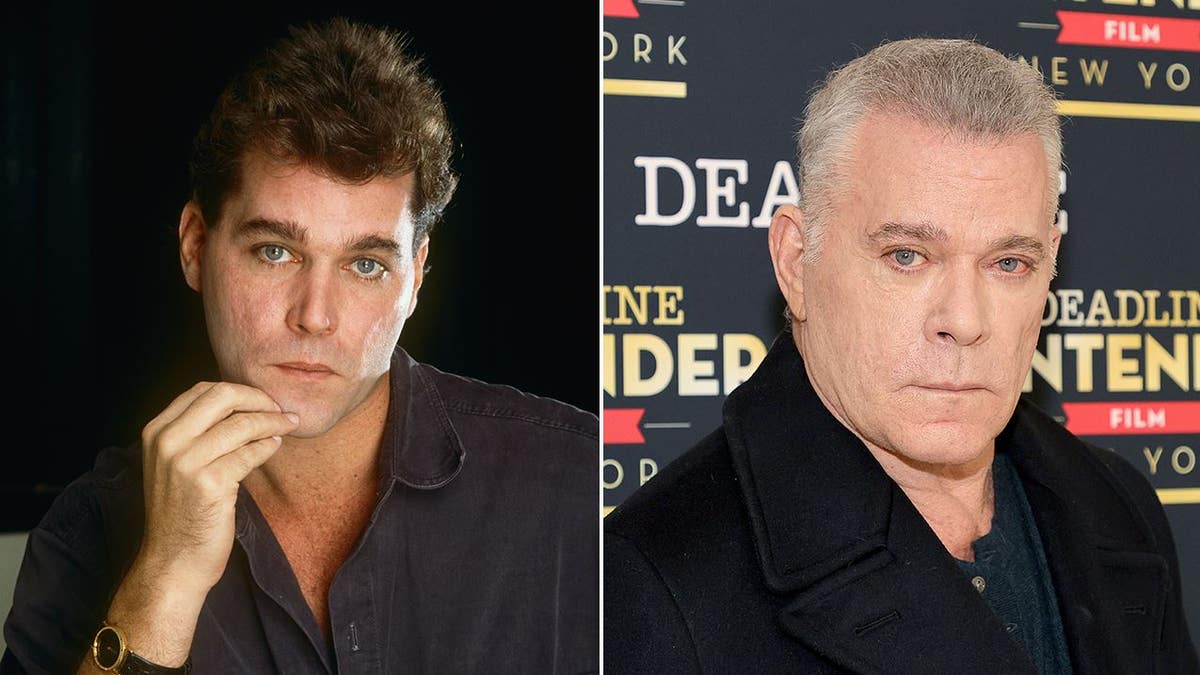 Ray Liotta in 1990 and 2021