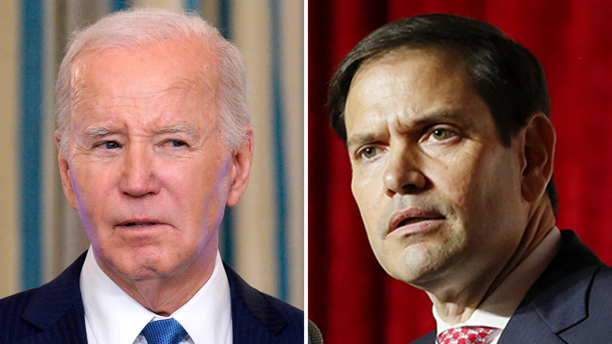 President Biden and Marco Rubio